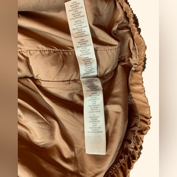 Patagonia Women’s Tan Shelled Retro-X Sherpa Fleece Hooded Pullover Jacket L - Picture 9 of 9